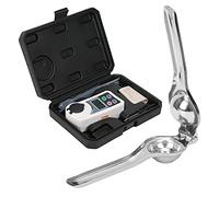 RASTKY Réfractomètre de salinité Portatif, Analyseur Rapide du Sucre Brix pour les Tests en Laboratoire, Taille Compacte, matériau: ABS