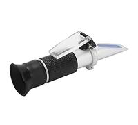 RASTKY Réfractomètre de Sirop Portable Testeur de Concentration de Fruits de Précision 28-62% Brix Manchon Antidérapant pour L'apiculture Industrie Alimentaire Échantillonnage de Réactifs