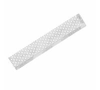 RASTKY Règle de Maille de Strass de Foret de Nano Point Facile à Utiliser Surface Antiadhésive Adaptée au Dessin de Strass Complet ou Partiel (acier inoxydable 2)