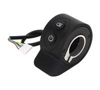 RASTKY Remplacement de L'Accélérateur au Pouce avec Interrupteur intégré pour Scooter électrique, Accélérateur Sensible pour une Prise en Main Facile et une sécurité, pour les Cyclistes