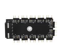 RASTKY Répartiteur LED ARGB 11 Voies, Dispositif de Contrôle D'éclairage Peu Encombrant pour Plusieurs Appareils RVB pour L'organisation et la Gestion du Châssis PC (#2)