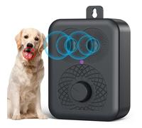 RASTKY Répulsif Ultrasonique pour Chiens, Large Plage de Contrôle, Conception à Double émetteur, Entraîneur Anti-aboiement pour Chiens, Dispositif de Dissuasion des Aboiements pour Une Utilisation