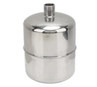 RASTKY Réservoir Sous Pression Robuste en Acier Inoxydable de 2 Litres pour Pompe à Eau, Contrôle Intelligent pour Pressostats, Réservoir de Pompe à Eau