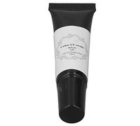 RASTKY Résine UV Colorée à Durcissement Rapide, Colle UV Facile à Extruder pour Bricolage, Résine Transparente Polyvalente pour Bracelets, Colliers, Bagues, Portable et Légère (durcissable