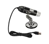 RASTKY Résolution HD 1600X 8 Lumières LED USB Type C Microscope Numérique électronique 2 en 1 pour Les Tests de Modules de Télécommunications, Tests de Bijoux Matériau ABS