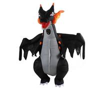 RASTKY Robe de Costume D'animal Gonflable Légère avec Ventilateur à Piles, Costume Gonflable à Coutures Renforcées pour les Fêtes et les Parcs, Tissu Imperméable Unique 190T (Batterie 6xAA de