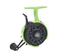 RASTKY Roue de Pêche Avant Moulinet en Plastique Léger avec Une Forte contrôlabilité Rapport de Vitesse 2,8: 1 pour la Pêche sur Glace Main Gauche Main Droite Matériau Plastique Taille 5,5 X 3,9 X