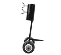 RASTKY Rouleau Coupe-Herbe sans Se Pencher, Dissolvant d'herbe Efficace pour Un Désherbage Facile pour Les Propriétaires, Ciseau Noir en Acier à Outils 7,5 X 3,9 Pouces