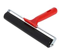 RASTKY Rouleau de Gravure, Outil D'application de Collage Lisse pour Projets Artistiques, Brosse à Rouleau en Caoutchouc Facile à Nettoyer, 1 Pièce (Caoutchouc+plastique 3)