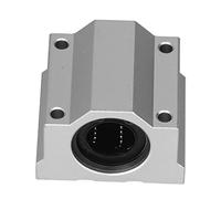 RASTKY Roulement Linéaire en Alliage D'aluminium SCS25UU pour Machines, Forte capacité et rigidité élevée, Facile à Entretenir, pour équipement électronique