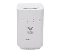 RASTKY Routeur sans Fil WiFi 6 Routeur Portable 4G LTE CPE avec Emplacement pour Carte SIM Interface WAN LAN 300 Mbps pour Usage Extérieur Domestique ABS Blanc 1 Ensemble