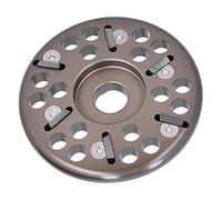 RASTKY Sabot avec Lame Incisive, Utilisation Sûre pour Les Moutons, Les Bovins et Les Chevaux, Matériau en Alliage D'aluminium Durable, 6 Lames Incluses