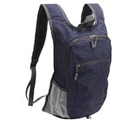 RASTKY Sac à Dos de Randonnée étanche et Portable, Grande capacité, Pliable, Sac à Dos de Voyage, Sangles Confortables pour les Randonnées Journée, L'école, le Cyclisme 17,7 X 5,1 X (bleu foncé)