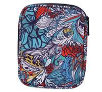 RASTKY Sac au Crochet de Style Ethnique avec Stockage de Grande capacité, Organisateur D'aiguilles à Tricoter aux Couleurs Vives pour la Couture Domestique, Matériau en Tissu Oxford 600D