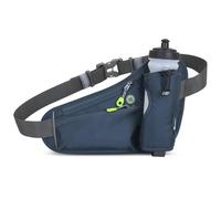 RASTKY Sac Banane D'hydratation de Sport, Ceinture de Course Respirante avec Poche Avant pour Hommes et Femmes, Course à Pied, Cyclisme, Randonnée, Marche (Gris foncé)