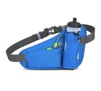 RASTKY Sac Banane D'hydratation de Sport, Ceinture de Course Respirante avec Poche Avant pour Hommes et Femmes, Course à Pied, Cyclisme, Randonnée, Marche (Blue)