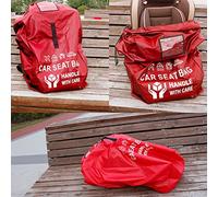 RASTKY Sac de Contrôle de Porte étancheSièges d'auto -Sac de Voyage LégerAvion et Transport Facile - Comprend Une Bandoulière Ergonomique et Une Solution de Rangement