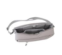 RASTKY Sac de Poitrine pour Console de Jeu ROG Ally, Sac à Bandoulière de Protection Durable avec Poche en Filet et Rembourrage Résistant aux Chocs pour les Amateurs de Jeux, Matériau PU (SILVER)