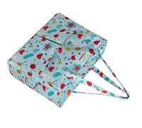 RASTKY Sac de Rangement de Fil, Sac Fourre-tout à Tricoter, de Rangement Imperméable en Tissu Oxford, de Léger et Portable pour Outils de Couture, Conception Causale