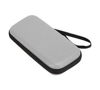 RASTKY Sac de Rangement pour Machine de Jeu Portable, Intérieur en Microfibre Douce, Poche en Maille Zippée pour Accessoires Lite, Noir, Gris, Bleu, Jaune (Gray)