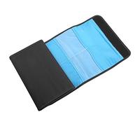 RASTKY Sac Filtrant D'absorption des Chocs en Nylon Noir Haute capacité, Pochette pour Filtre D'objectif D'appareil Photo jusqu'à 82mm