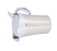 RASTKY Saucière à Double Isolation - Pichet de Service en Acier Inoxydable 304 à Double Paroi Isolation Thermique - Pichet Sauce en Acier Inoxydable avec Couvercle Charnière (Grand format 750ml)