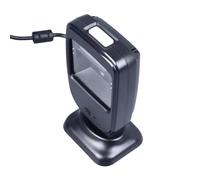 RASTKY Scanner de Codes-Barres Lecteur de Numérisation Multifonctionnel Précis et Efficace pour supermarché D'hôpital Scanner de Codes-Barres 2D Interface USB pour Le Bureau de Travail Matériel: ABS
