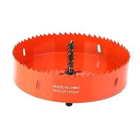 RASTKY Scie Cloche Bimétallique, Dent Tranchante pour Métal, Bois, Plastique, Foret pour le Travail du Bois, Bricolage, 3 Pouces de Diamètre pour les Grands Trous, Convient aux Professionnels et aux