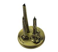 RASTKY Shanghai Building Collection Modèle Oriental Tower Global Financial Center Figurine de Référence Décoration d'intérieur Shanghai City Chine Souvenirs (#01)