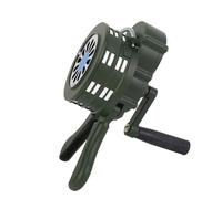 RASTKY Sirène à Manivelle, Klaxon Portable et Puissant, Sirène de sécurité d'urgence pour Usines, Alarme 110dB pour Maisons, écoles, Alliage D'aluminium