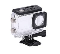 RASTKY SJ6 Boîtier étanche 30 M pour Caméra de Plongée, Objectif à Haute Transmission, Plastique PC Durable, Transparent, Idéal pour Les Activités sous-Marines, 1 X étui de Protection étanche