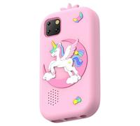 RASTKY Smartphone pour Enfants de 32 Go avec Jeux de Puzzle, Appareil Photo, Lecteur de Musique MP3/MP4, Cadeau d'anniversaire et de Rentrée Scolaire (Pink)