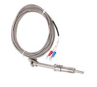 RASTKY Sonde à Fil de Thermocouple Blindée à Ressort de Compression de Type KMesure de Température Industrielle - Acier Inoxydable, Connexion Facile et Haute Performance (#4)