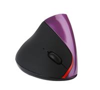 RASTKY Souris Optique Ergonomique avec Support de Poignet, Filaire, Verticale, pour Ordinateur Portable, PC de Bureau, pour Le Bien-être des Utilisateurs, Violet