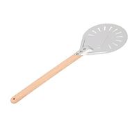 RASTKY Spatule à Pizza Outil de Cuisine Durable à Haute Résistance pour les Amateurs de Pizza, Professionnels pour les Boulangers à Domicile en Alliage D'aluminium + Bois Composite (Pelle à