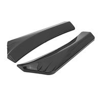 RASTKY Spoiler de Pare-Chocs Noir Brillant, Protection élégante, Séparateur Universel Résistant à la Chaleur + 2 Pièces pour Améliorer Les Performances du Véhicule