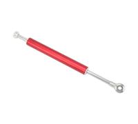 RASTKY Stabilisateur D'amortisseur de Direction de Moto Réglable en Aluminium, Réduit les Vibrations pour une stabilité Améliorée, Ajustement Universel de 13 Pouces (rouge)