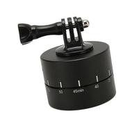 RASTKY Stabilisateur D'intervalle de Temps pour Appareil Photo, Rotation Durable à 360 Degrés pour Appareils Photo SLR, Tête de Trépied Compacte et Légère pour la Photographie en Extérieur