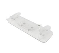 RASTKY Station de Chargement pour Casque VR, Effet de Lumière RVB, Deux Batteries Lithium-ION 1200mAh, Contacts Magnétiques, Station de Chargement, Support pour Contrôleur de Casque VR, Plastique