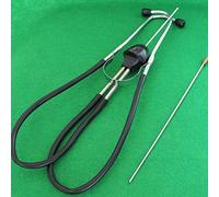 RASTKY Stéthoscope Cylindrique pour le Diagnostic du Moteur et la Localisation des Bruits Anormaux dans les Automobiles, en Acier Inoxydable pour la Mécanique Automobile