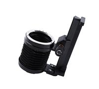 RASTKY Support de Caméra Durable pour Trépied D'extension à Soufflet Macro à Monture EF pour Une Meilleure Mise au Point Compatible avec la Caméra de Mise au Point à Monture EF