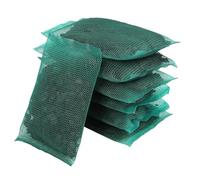 RASTKY Support de Charbon Actif à Forte Absorption pour Aquarium, Améliore la qualité de l'eau, Noir, 1 Coque de Charbon Actif pour Aquarium (7 Sacs en Filet)