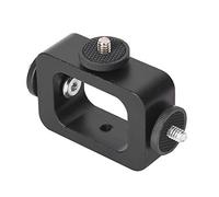 RASTKY Support de Clamp/Holder de Téléphone Portable Multifonctionnel - Support à 3 Positions pour Diffusion en Direct et Selfies Compatible avec Les Smartphones, Action et EKEN - Conception en