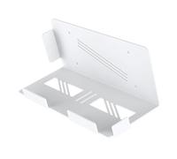 RASTKY Support de Console Mural, Contrôleur de Console de Jeu, Fixation par Vis pour Casque, Flottant Derrière le Stockage TV, Ancrages en Acier Robustes (WHITE)