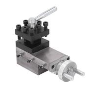 RASTKY Support de Glissière de Poteau D'Outil de Mini Tour Compact pour Tour MX 210 WM 210 8x16 220x400 220x600 220x750, Outil composé de Glissière Polyvalent de 60x60 Mm pour Diverses Pièces