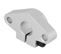 RASTKY Support de Guidage en Alliage D'aluminium SHF12 Haute Résistance 2 Pièces, Support de Tige D'arbre de Rail Linéaire à Faible Bruit pour Machines à Bois