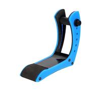 RASTKY Support de Guitare électrique, Pince en Acrylique Stable, Support Réglable en Hauteur à 6 Positions pour Repose-jambes de 35 à 55 Mm, Présentoir Universel sur Pied pour Guitaristes