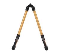 RASTKY Support de Guitare en Alliage D'aluminium, Support de Sol Pliable et Stable pour Violon ukulélé, Roulement Léger à Charge élevée pour Musiciens (Doré)