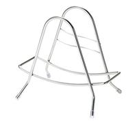 RASTKY Support de Planche à Découper en Acier Inoxydable, Petit Organisateur de Rangement de Cuisine, capacité de Charge de 20 Kg pour les Types de Planches à Découper, Patins Antidérapants, Argent