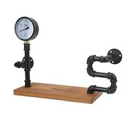 RASTKY Support de Rangement Suspendu pour Conduite d'eau Rétro, étagère Industrielle pour Tuyau de Salon, étagère Murale Multifonctionnelle pour Chambre à Coucher, à épices de Style Vintage pour